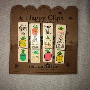 Natural life happy clips- pineapple